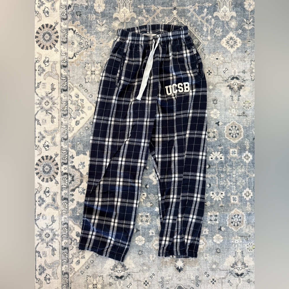 UCSB Blue Plaid Lounge Pants